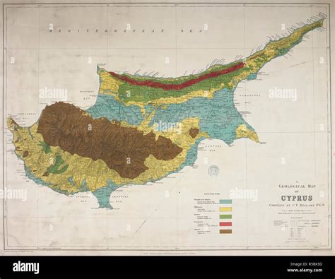 Language Cyprus Map