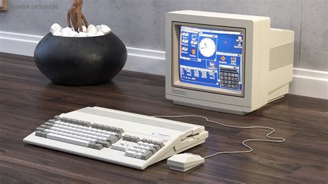 3D Commodore Amiga 500 Computer with Monitor | 3D Molier International