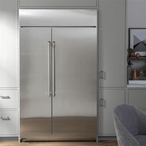 Cafe CSB48WP2NS1 48 Inch Wide 29.6 Cu. Ft. Built-In Side by Side ...