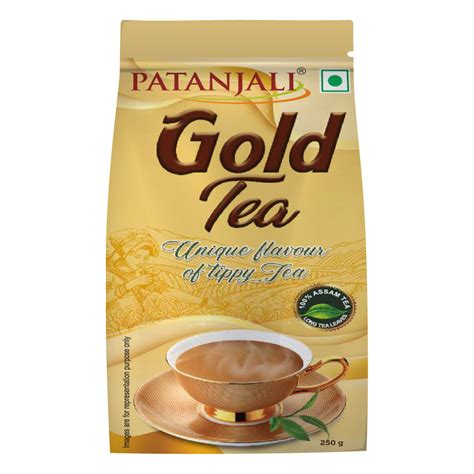 Patanjali GOLD TEA - (QUAD) 250 G- T- Buy Online