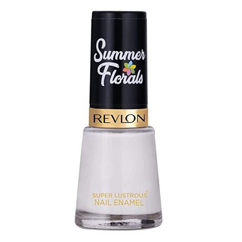 Buy REVLON Glossy Finish Nail Enamel, White Star, 8ml Online at Low ...