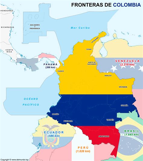 Mapa Con Las Regiones De Colombia