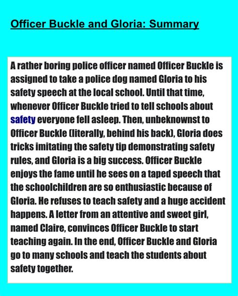 Officer Buckle and Gloria Reading & Extensions Unit - Amped Up Learning