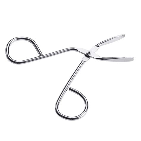 4 Pieces Curved Eyebrow Tweezer Stainless Steel Scissors Handle Tweezer ...