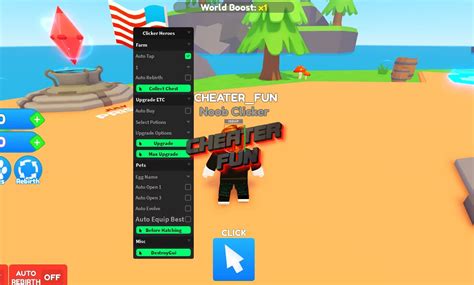 Image result for Roblox Clicker Game Script