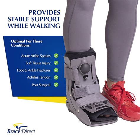 BraceAlign Ultra Light Air Short Walking Boot - Lightweight India | Ubuy