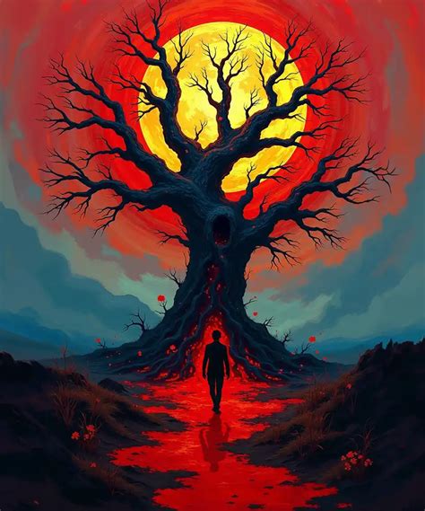 Image result for Tutorial Painting Red Tree