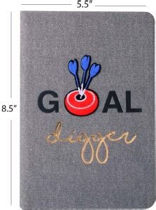 Doodle Iron On Patch Bull's Eye Diary Notebook, PU Leather, Hard Bound ...