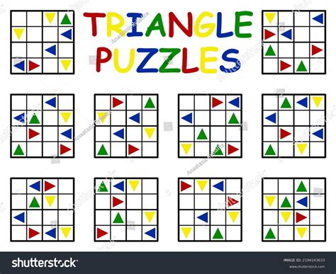 Image result for Triangle Puzzles