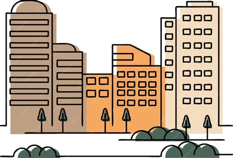 Building Line Art 的图像结果