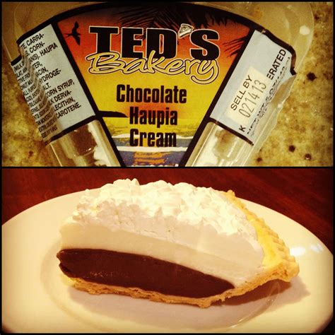 Chocolate Haupia Pie @ Ted's Bakery (Sunset Beach, Hawaii) | Haupia pie ...