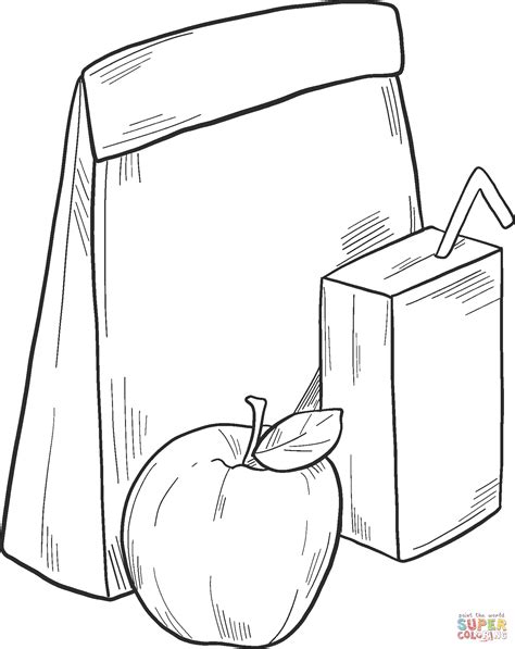 Lunch Menu Coloring 的图像结果