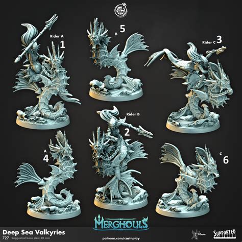 Acheter Cast n Play - Merghouls - Valkyries du Fond des Mers - L’Antre ...