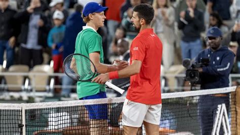 Novak Djokovic vs. Jannik Sinner record: Inside the numbers between ...