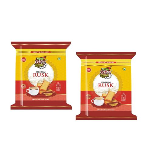 Crispy Land Khas Khas Rusk Pack Of 2 : Amazon.in: Grocery & Gourmet Foods