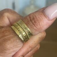 Buy Big Size Sterling Silver Band Ring 'siam Elephants' by Achara Can ...