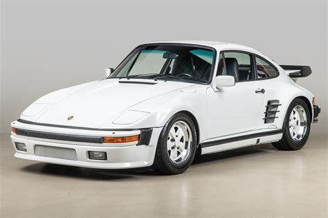 1986 Porsche 911 Turbo Slantnose Is White on Black Immaculate, Has Just ...