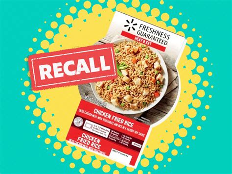 Heat and Eat Chicken Fried Rice Recalled From Walmart Stores Nationwide ...