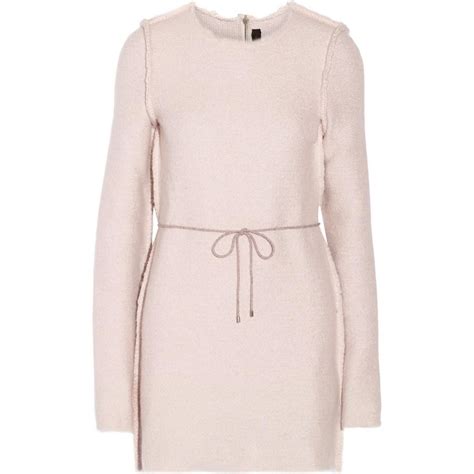 Calvin Klein Collection Jacquard-Knit Mini Dress as seen on Olivia ...