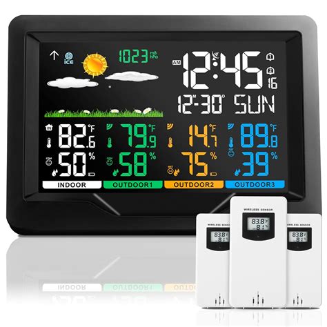 Outdoor Atomic Clock And Thermometer at Lola Goll blog