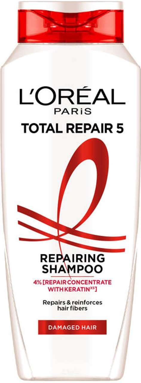 L'Oréal Paris Total Repair 5 Shampoo | For Damaged And Weak Hair ...