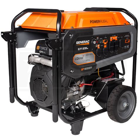 Generac 7706 GP18000EFI - 18,000 Watt EFI Electric Start Portable ...
