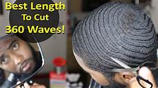 Coarse Hair Waver by Best Length To Cut Your Hair For 360 Wave Beginners Coarse Hair Waver
