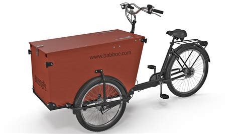 Babboe Transporter Cargo Bike 3D model | 3D Molier International