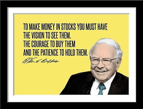 Tallenge - Warren Buffet Quote - Motivational Investment Wisdom - Small ...