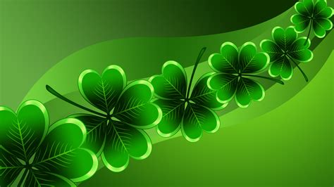 St. Patrick's Day HD Wallpaper: Celebrate with Shamrocks!