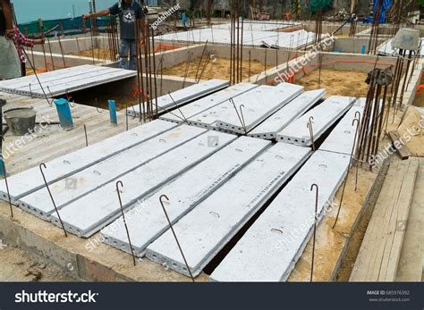Precast Concrete Plank Slab Stock Photo 685976392 - Shutterstock