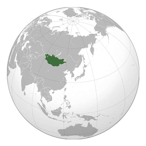Detailed location map of Mongolia | Mongolia | Asia | Mapsland | Maps ...
