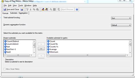 MicroStrategy Count Rows 的图像结果