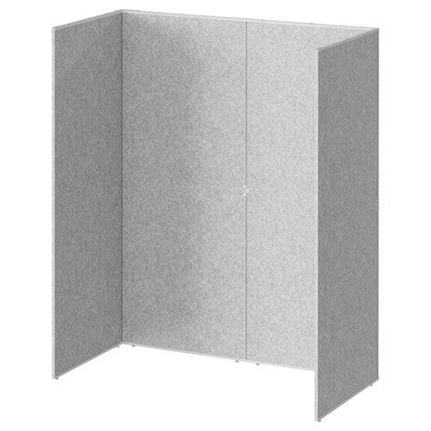 SIDORNA room divider, grey, 164x80x195 cm (645/8x311/2x763/4") - IKEA