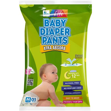 Buy Apollo Life Baby Diaper Pants Medium, 1 Count | 19 Minutes Delivery ...