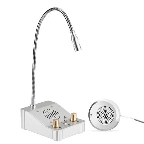 Buy Window Speaker Intercom, Elikliv Dual-Way Window Speaker System ...