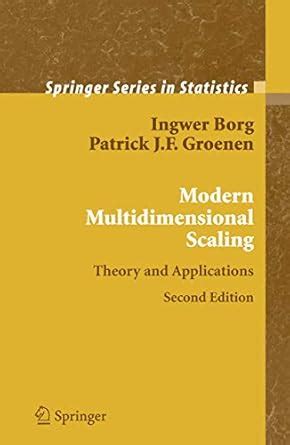 Buy Modern Multidimensional Scaling: Theory and Applications (Springer ...