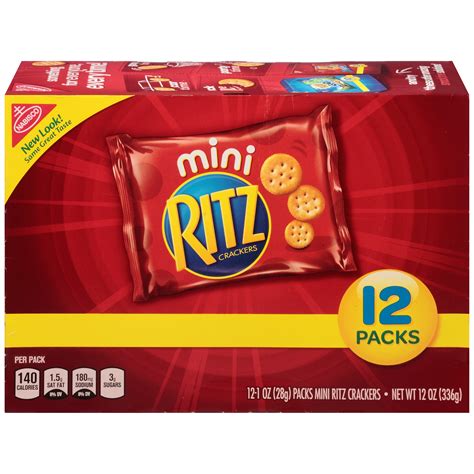 Brandclub - Nabisco Ritz Mini Crackers, 1 Oz., 12 Count
