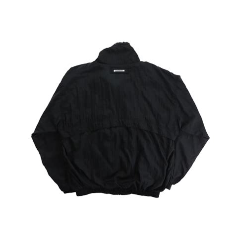 【OTSU】1990's GIVENCHY hi-neck nylon track jacket -8968- | cv