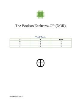 Image result for XOR in Boolean Expr