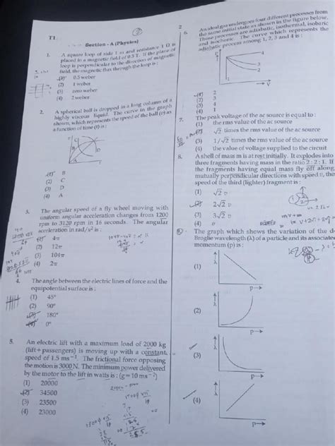 NEET Model Question Paper 的图像结果