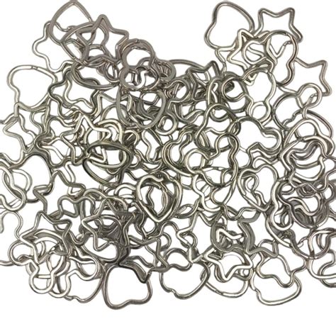 100 Pieces Split Rings Keychain Key Rings - KEYTECH TOOLS