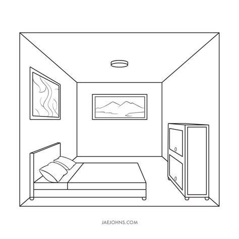Image result for One Point Perspective Drawing Simple