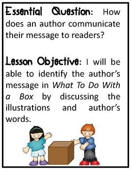 Image result for Box Lesson