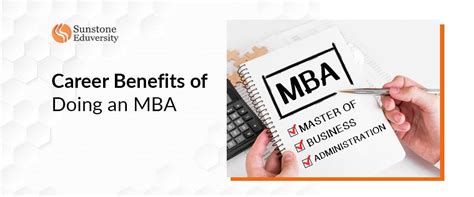 Career Benefits after MBA | Sunstone