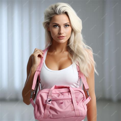 Premium Photo | Small gym bag for women waterproof