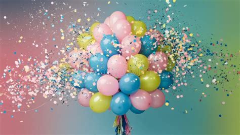 Exploding Confetti Balloons 的图像结果