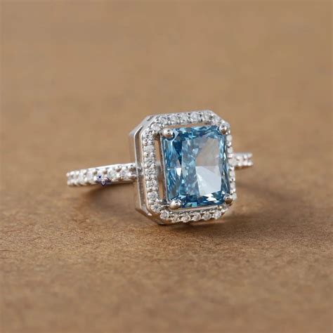 Solitaire Lab Diamond Ring - Amazing 14 KT White Gold Women'S Ring Rose ...