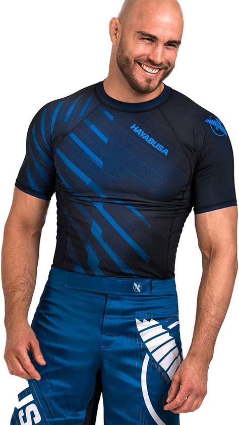 Hayabusa Metaru Short Sleeve Jiu Jitsu Rashguard - India | Ubuy