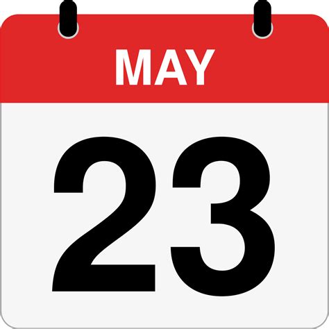 How Many Days Until May 23rd? - Inch Calculator